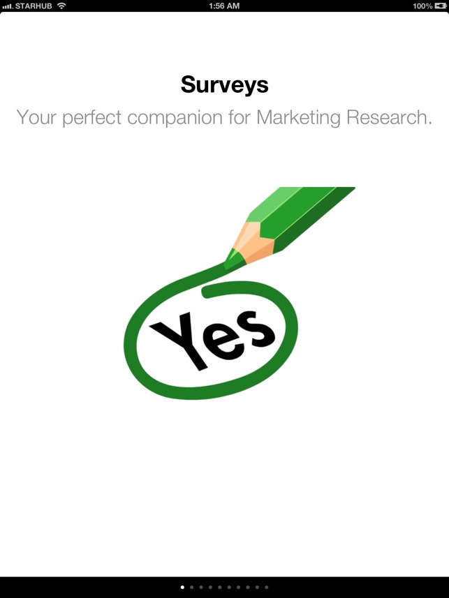 Surveys for iPad