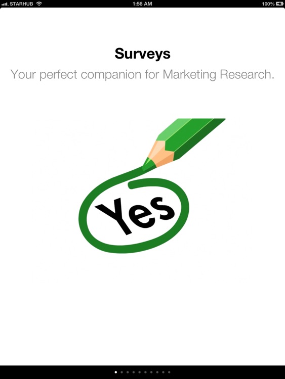 Surveys for iPad