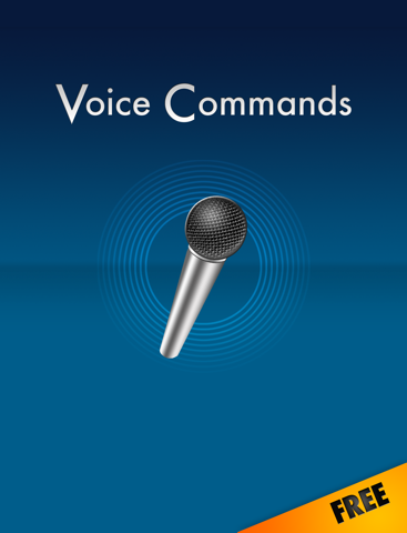 Voice Commands Free iPad screenshot 1 - Business app
