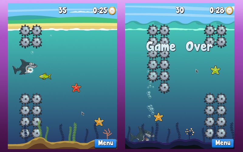 splashy sharky iphone screenshot 2