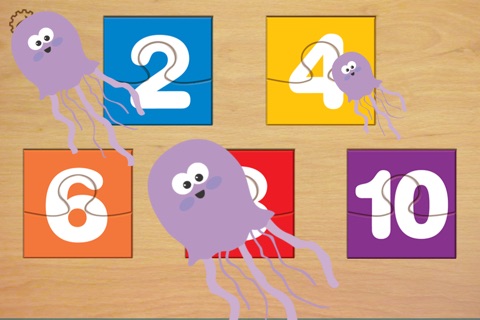 Wood Puzzle Numbers Lite screenshot 4