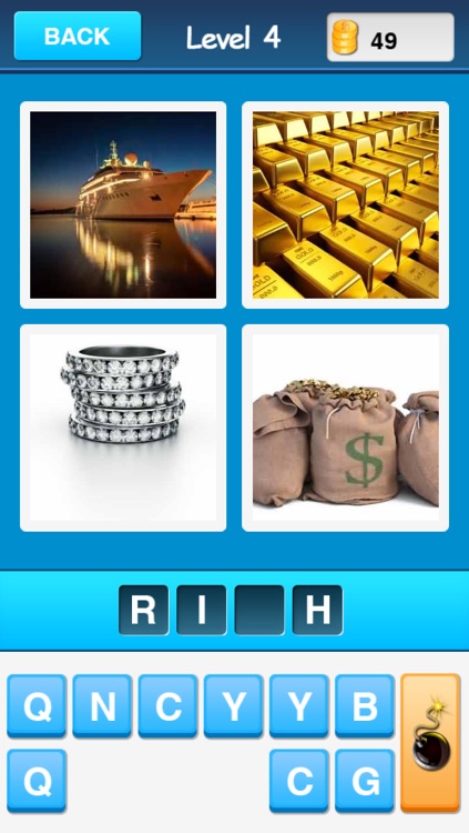 Guess Words - 4 Pics 1 Word
