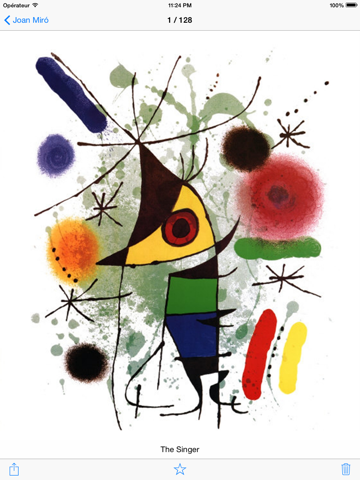 Screenshot #5 pour Miró 128 peintures  (HD  100M+)