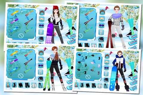 Skiing Fashion Adventure Game screenshot 4