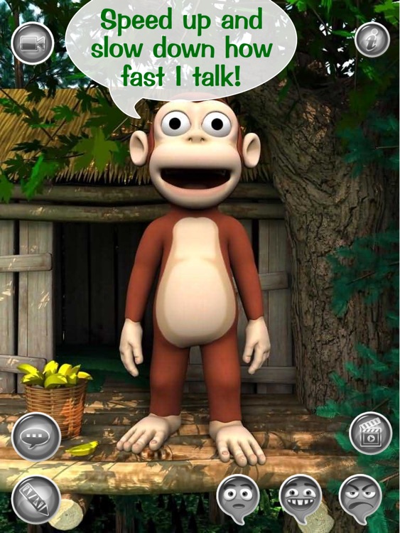 My Talky Mack HD FREE: The Talking Monkey - Text, Talk And Play With A Funny Animal Friend screenshot-4