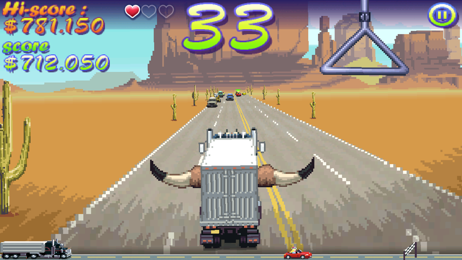 #5. Truckers Delight (iOS) Ved: Mobigame