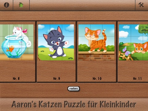 Aaron's cute cats puzzle for toddlers screenshot 3