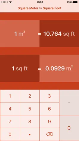 Game screenshot Square Meters To Square Feet | m² to ft² mod apk
