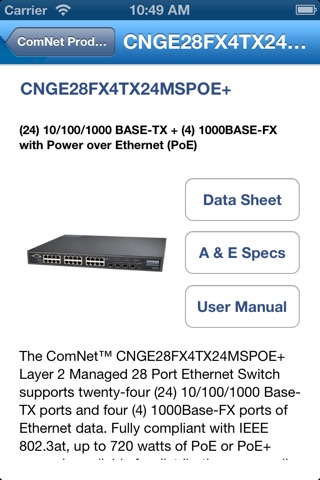 ComNet Fiber Optic & Ethernet Products screenshot 3