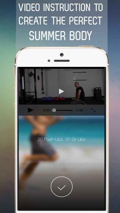 30 Day Summer Body For Men Challenge for Beach Muscles Screenshot 3