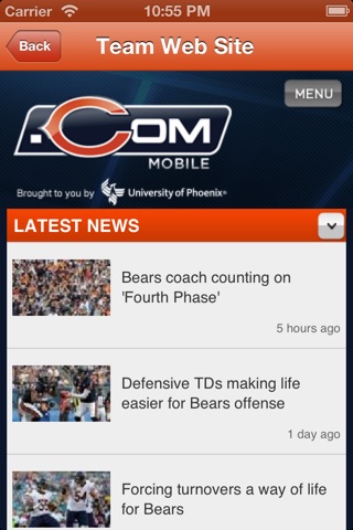 Bears Fan Static screenshot 4