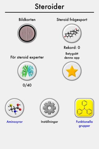 Steroids - Chemical Formulas screenshot 2