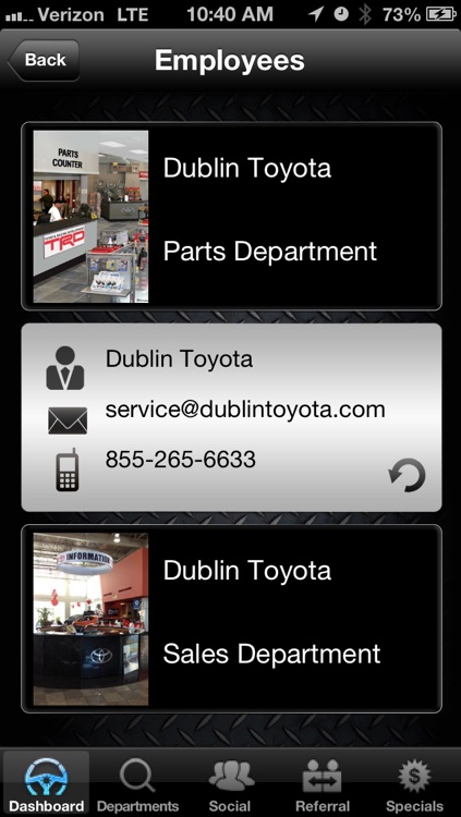Dublin Toyota By Appmatrix Inc
