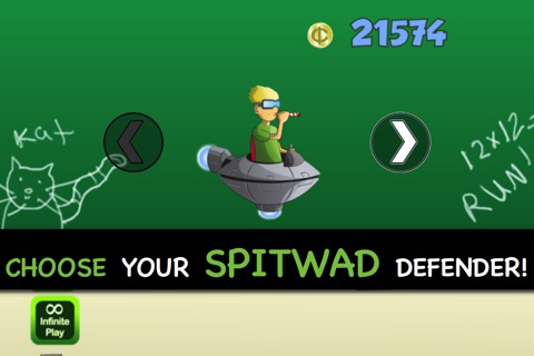 Attack of the Spitwad Invaders: Fly Mutants, Fly screenshot 4