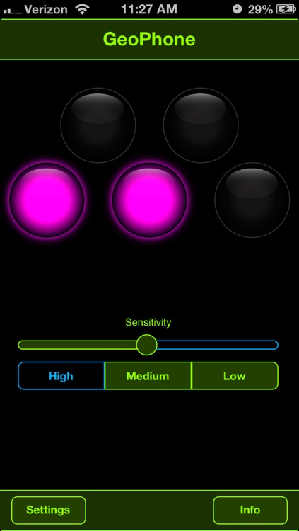GeoPhone Vibration Detector