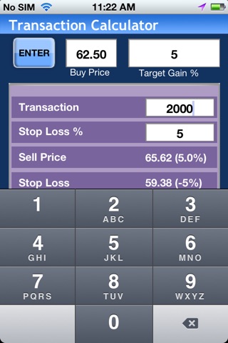 Transaction Calculator Free screenshot 3