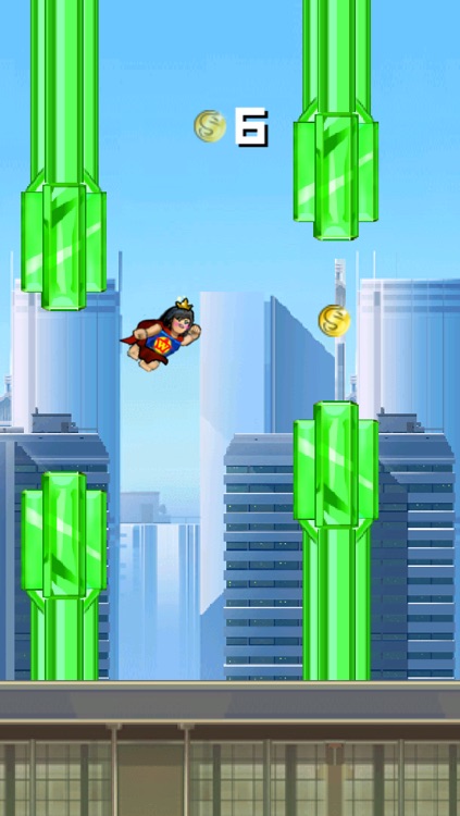 Super Flappy Justice League- Play Free Comic Hero Edition
