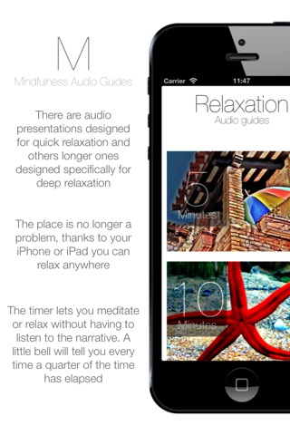 Relaxation App - Guided relaxation techniques using mindfulness and meditationのおすすめ画像1