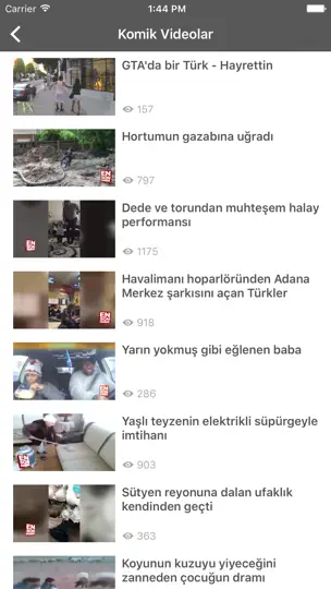 Videonuz iPhone Ekran Görüntüsü 3