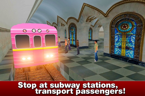 Subway Train Simulator 3D: Moscow Metro Full screenshot 2