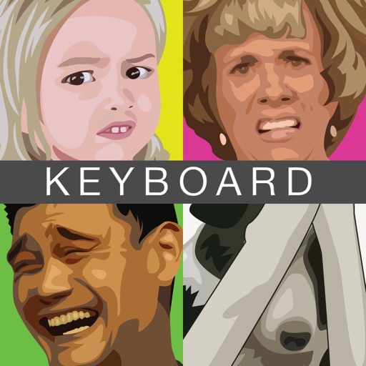 Best Face Keyboard EVER by Teletapp Messenger