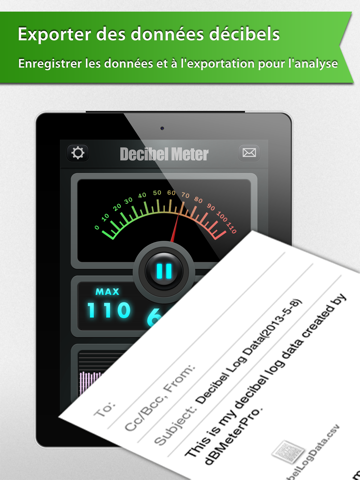 Screenshot #6 pour Decibel Meter - Measure the sound around you with ease