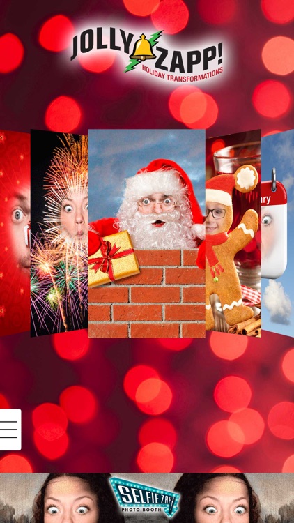 Holiday Photo Prank: Christmas Selfie Costume Face Morph