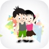 Kids Education Fun - learn shapes - learn numbers- learn alphabets - learn colors app icon - Education app for iPhone