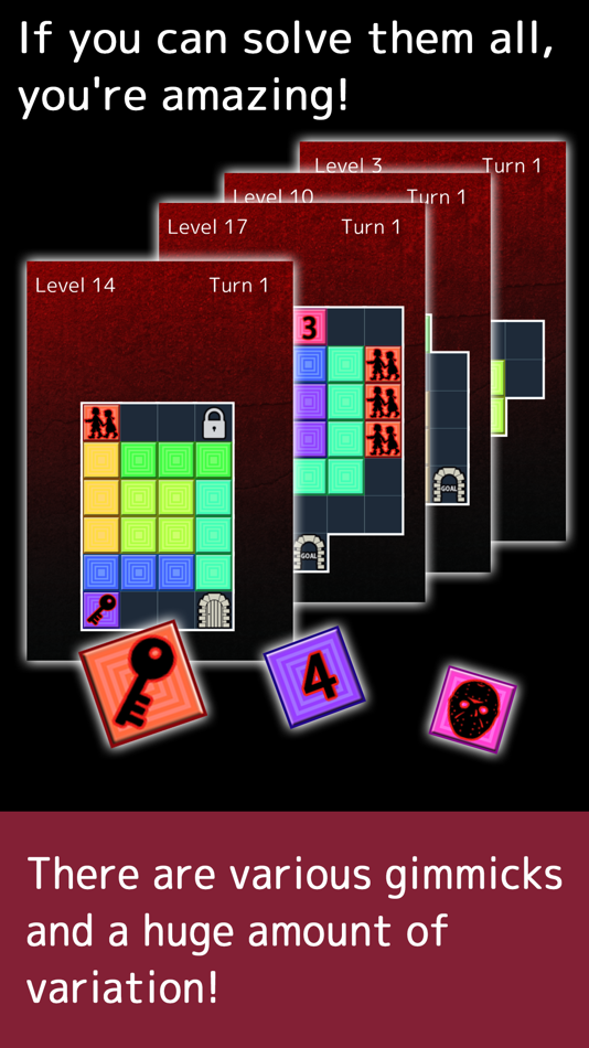 #3. Escape Puzzle A totally free slide puzzle game (iOS) 由: Yumi Mito