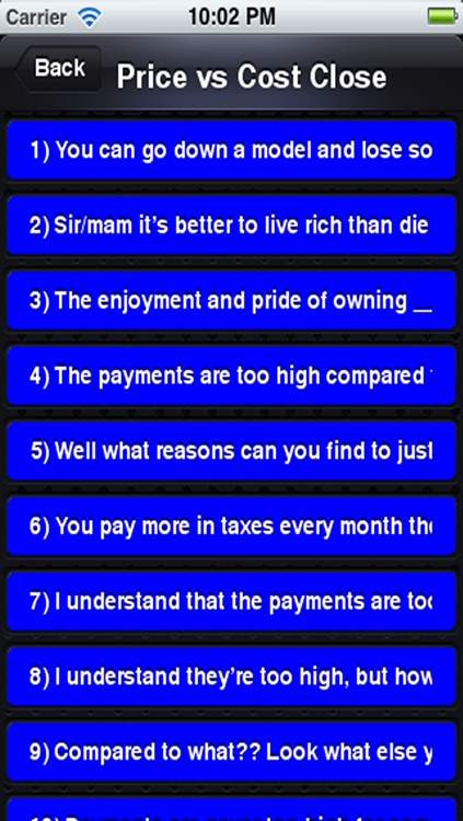Sales Closing Pitches
