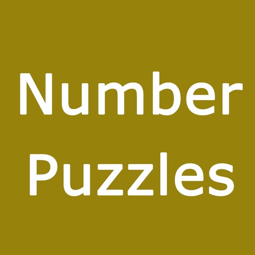 Number Puzzles iOS App