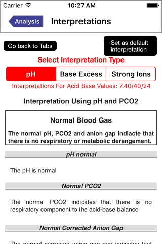 Bloodgas Analysis 2 screenshot 4