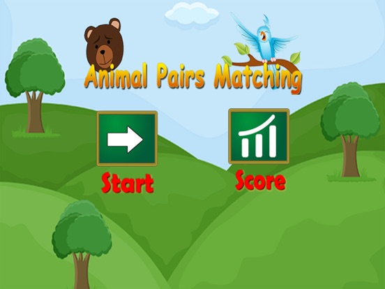 Animal Pairs Matching : Fun Animals Farm Puzzles Game For Kid iPad screenshot