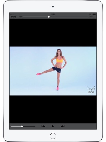 Bikini Body Lite – Bodyweight Exercises and Workouts for Abdominal, Butt and Leg Muscles iPad screenshot