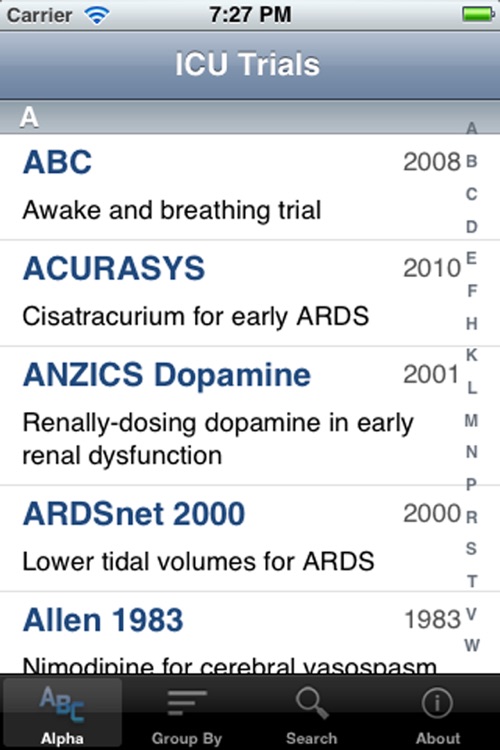 ICU Trials Lite By ClinCalc