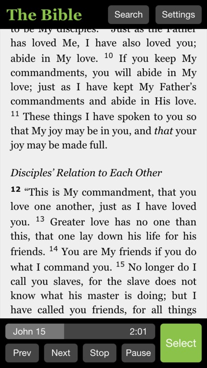 The Bible - Audio and Text screenshot-3