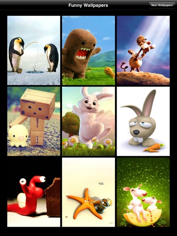 Funny Wallpapers HD for iPad screenshot 2