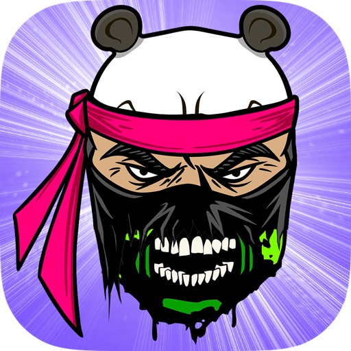 Ninja Zombie Panda Run icon