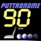 The Golf Puttronome App is an audio and video guide used to ingrain consistent putting tempo into a golfer's putting stroke