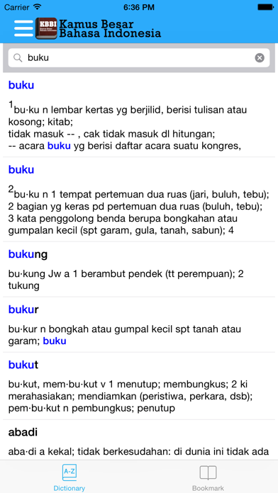 KBBI: Kamus Besar Bahasa Indonesiaのおすすめ画像1