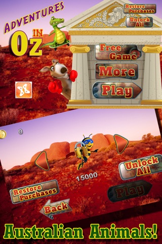 Adventures in Oz: Wild Australia Outback Run Game screenshot 2