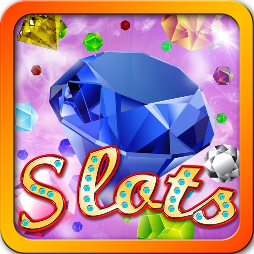 Jewel Diamond Heart Slot Machines - Double Down Deluxe Riches of Las Vegas HD iOS App