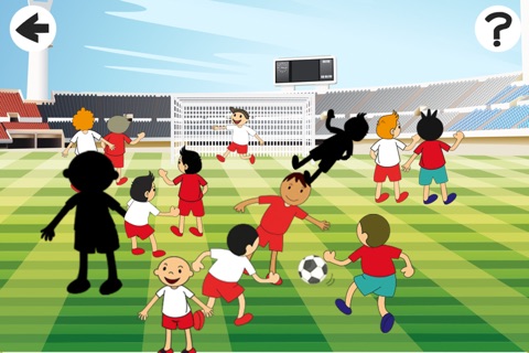 A Foot-ball Play-ers Cup With Soccer Kid-s, Ball-s and Goal-s in One Crazy Shadow-Game screenshot 4