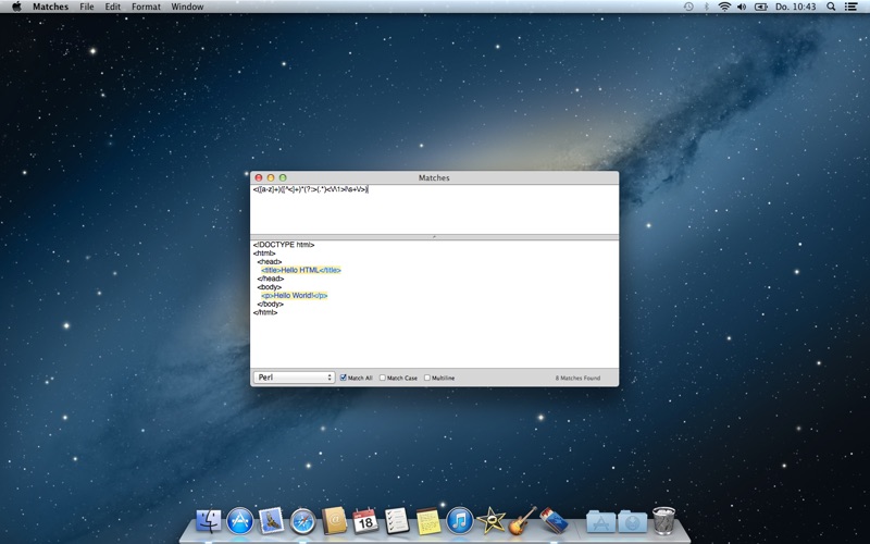 Matches - RegEx Tester thumbnail 3