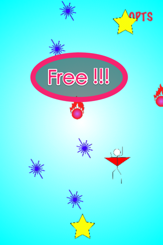 Adventure of Stickman: Fly In Space Free - Action Game screenshot 4