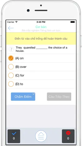 Game screenshot Trắc Nghiệm Tiếng Anh apk