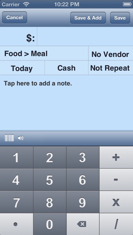 Expense Tracker - Spending Free
