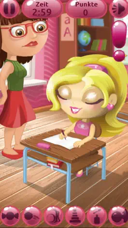 Game screenshot School with Lucy: Play a fun & free Slacking Games App for Girls apk