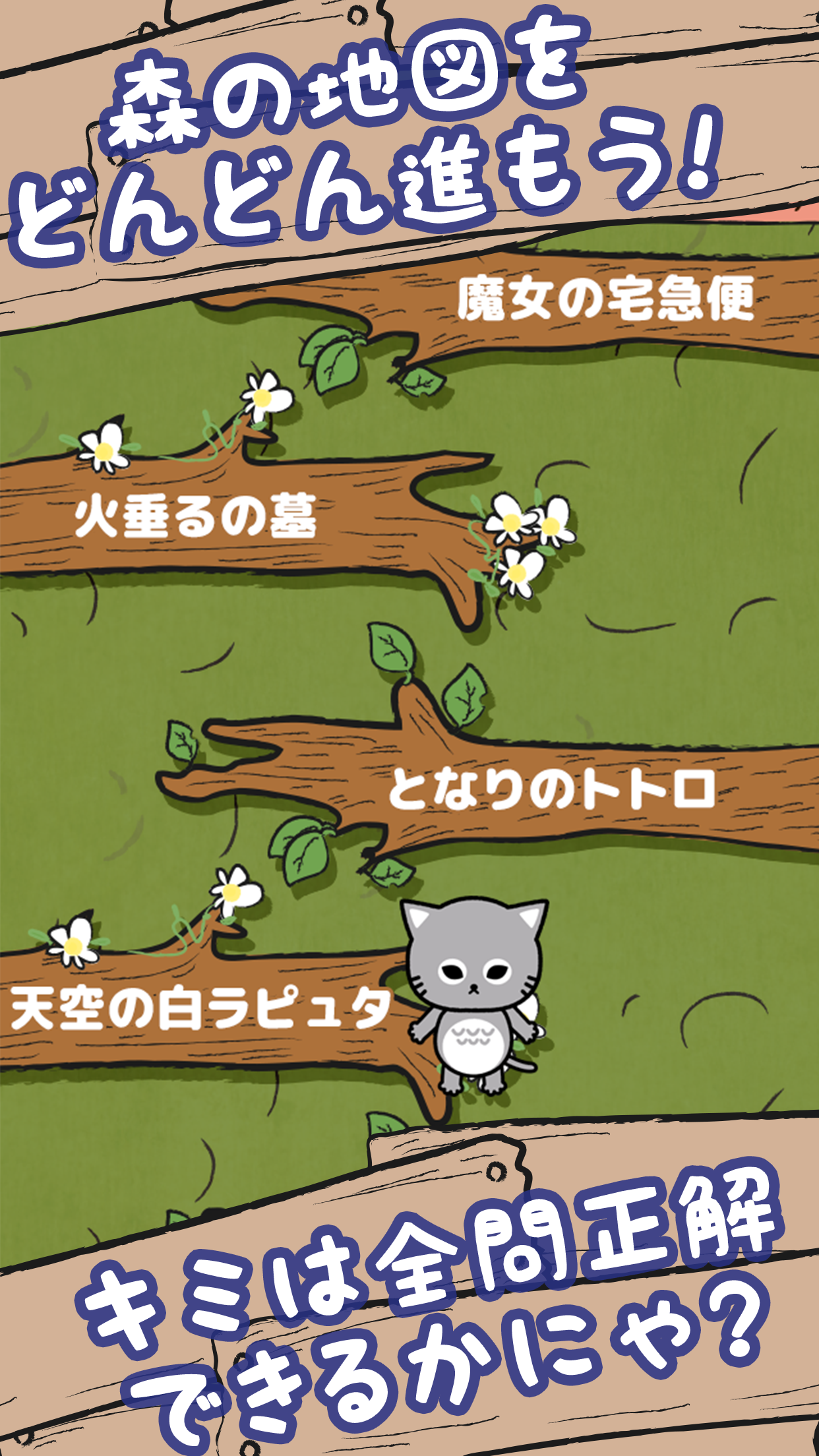 ANIME QUIZ for GHIBLI