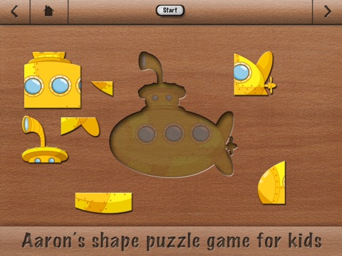 Aaron's shape puzzle game for kids screenshot 3